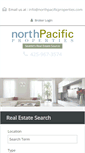 Mobile Screenshot of northpacificproperties.com